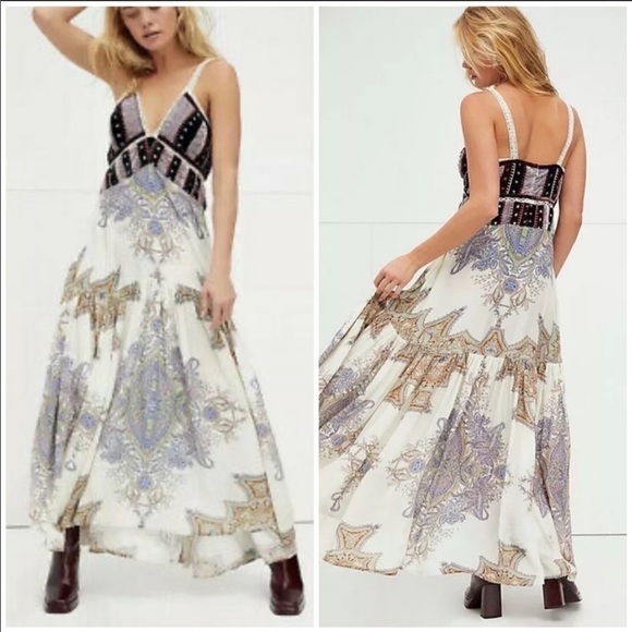 Free People Dresses & Skirts - Free People Sundance Maxi Dress Size 10